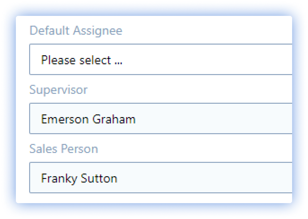 Assign Customers to Team Members